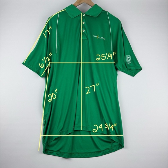 Adidas Men’s 2XL Green ClimaCool Golf Polo – The Players TPC Sawgrass - Picture 6 of 6